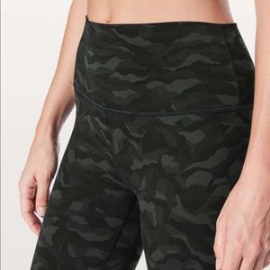 Lululemon sequoia camo align 25” leggings